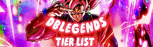 Create A DBLegends Official TierList Tier List - TierMaker