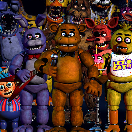 Create a All Fnaf Characters [1-HW2] Tier List - TierMaker