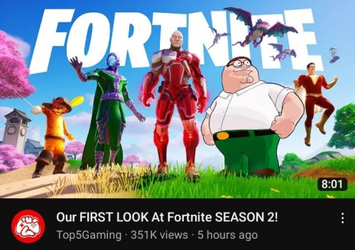 Our FIRST LOOK at Fortnite SEASON 2! 