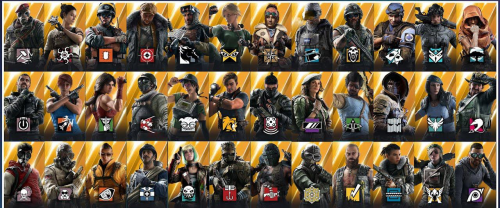 Create a Rainbow Six Siege Elites (Y1S1) Tier List - TierMaker