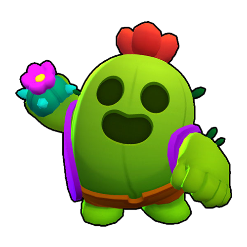 Download 3d Spike Brawl Stars Wallpaper