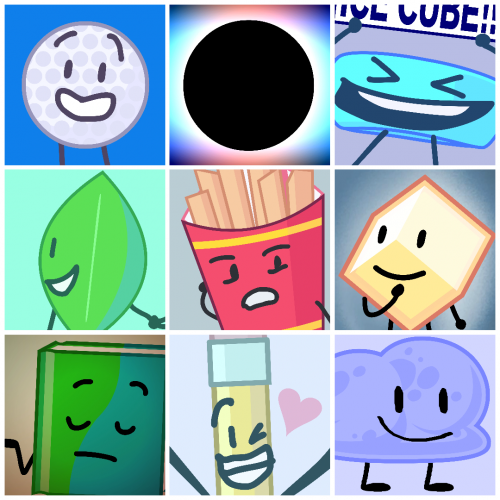 BFB contestants and TPOT debuts + BFB team logos Tier List (Community ...