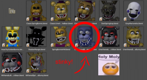 Create a Donnie's UFMP Blender 2.79 FNAF Edits Tier List - TierMaker