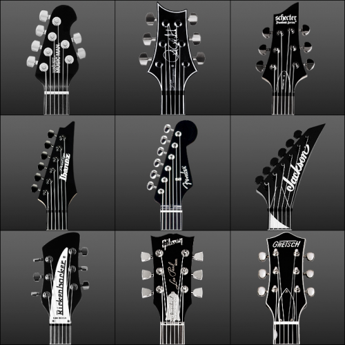 Create a Guitar Headstocks Tier List - TierMaker