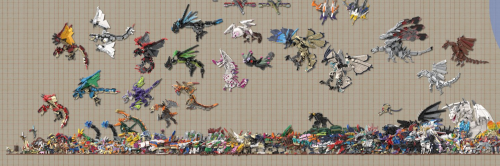 Create a LEGO Monster Hunter sets Tier List - TierMaker