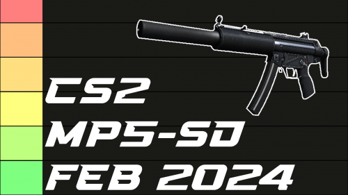 Counter-Strike 2 (CS2): All MP5-SD Skins (Feb 2024) Tier List ...