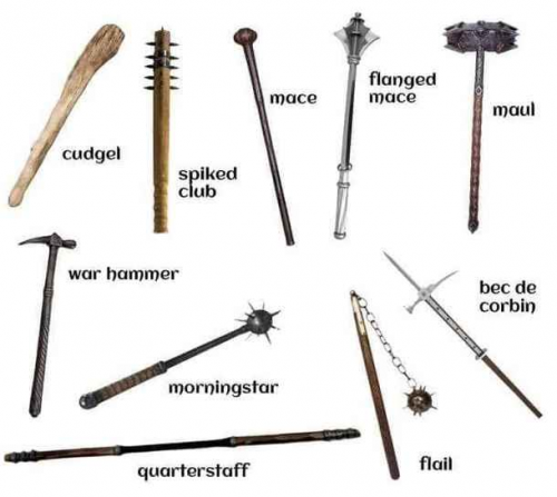 Create a Medieval Blunt Weapons Tier List - TierMaker