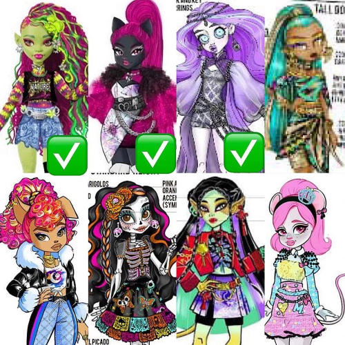 Create a Monster High G3 Tierlist Tier List - TierMaker