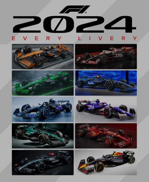 Create a F1 2024 Liveries Tier List TierMaker