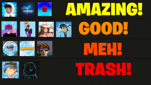 Create A Roblox Bedwars Youtubers ~ Tierlist Tier List Tiermaker 0270