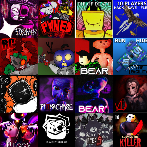 Create A Roblox ASYM Horror Games Tier List TierMaker