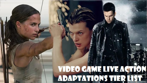 Create a Video game Live action adaptations Tier List - TierMaker
