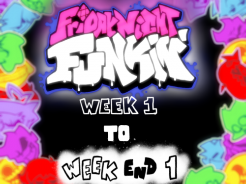 Create a FRIDAY NIGHT FUNKIN' songs (week1 - weekend1 + extras) Tier ...