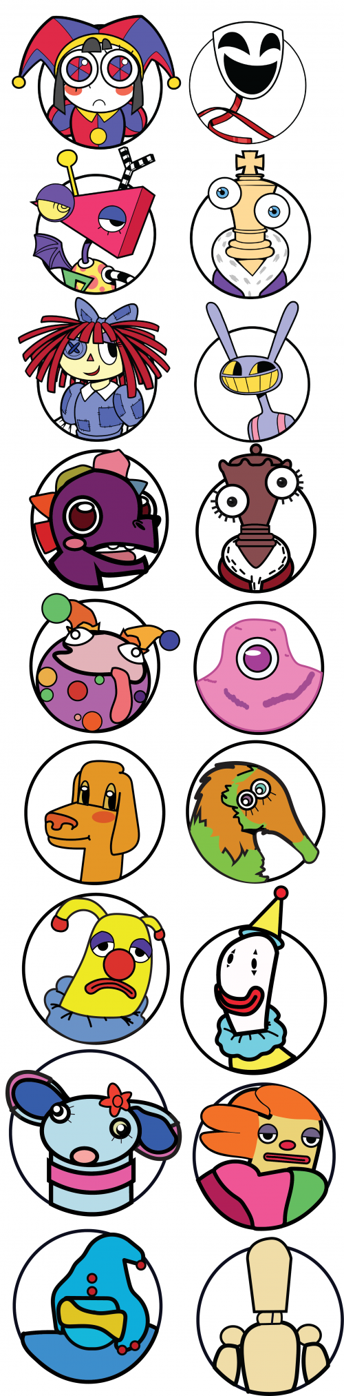 The Amazing Digital Circus Characters Ranking Tier List (Community