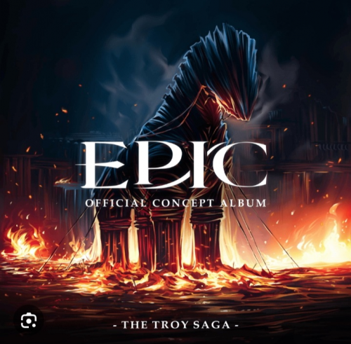 Sweat à Capuche "Musique Épique" – Sagas Épiques Et Epic The Musical, Coupe Classique