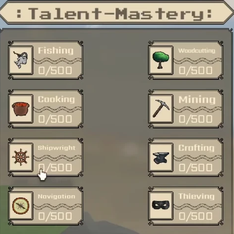 Create a Talent rell sea Tier List - TierMaker