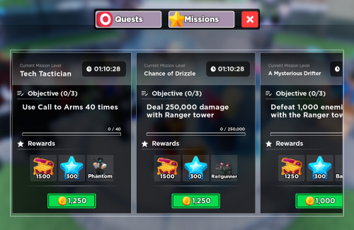 Create a tds missions Tier List - TierMaker