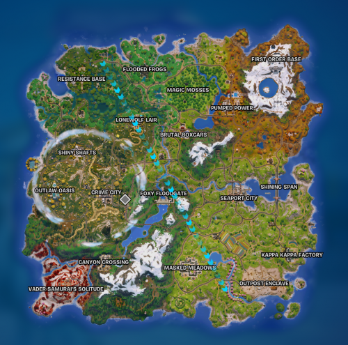 Create A Fortnite C6S3 Loot Spots Extra Tier List TierMaker