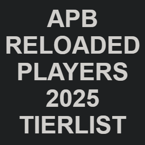 Apb Reloaded Players 2025 Tier List Community Rankings Tiermaker