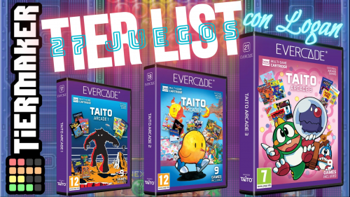 TAITO Arcade 1, 2 & 3 Evercade... TIER LIST de los 27 juegos Tier List ...