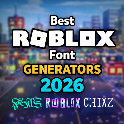 Best Roblox Font Generators 2026 Ranked Tier List Community 