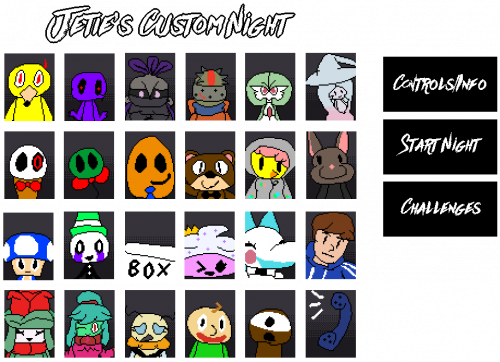 Jetie Custom Night Tier List (Community Rankings) - TierMaker