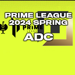 Create A Prime League Spring Adc Tier List Tiermaker