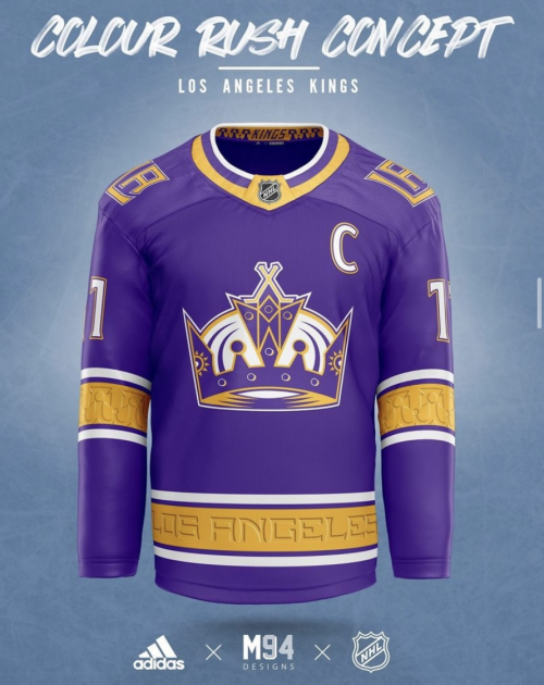 Create a NHL Color Rush Jersey Concepts Tier List TierMaker