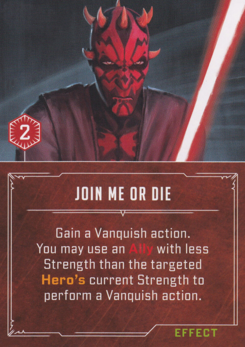 Villanious Card Example Create a Star Wars Villainous All Villain Cards Tier List - TierMaker