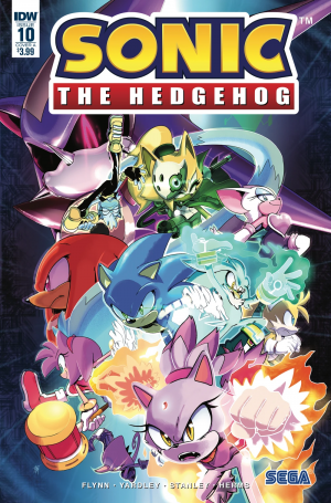 Every IDW Sonic Issue — option 10