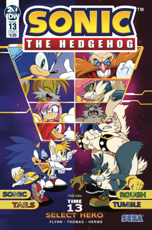 Every IDW Sonic Issue — option 13