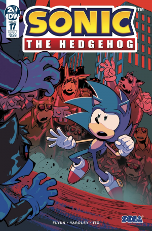 Every IDW Sonic Issue — option 17