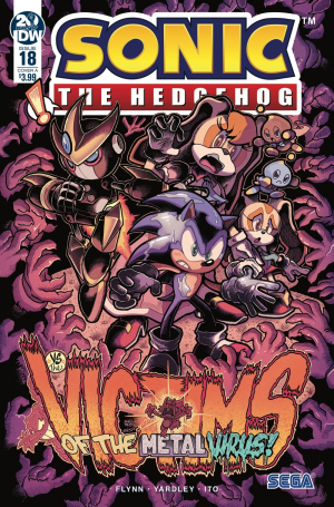 Every IDW Sonic Issue — option 18