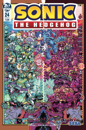 Every IDW Sonic Issue — option 24