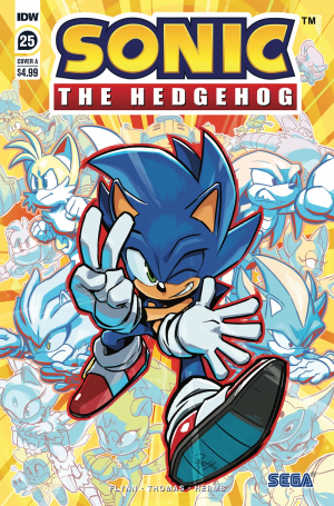 Every IDW Sonic Issue — option 25