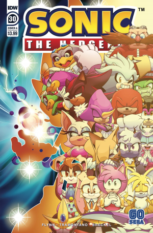 Every IDW Sonic Issue — option 30