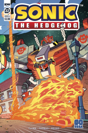Every IDW Sonic Issue — option 32