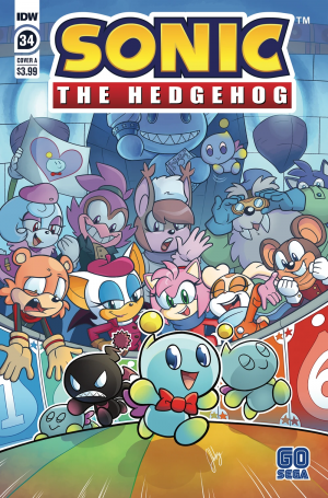 Every IDW Sonic Issue — option 34