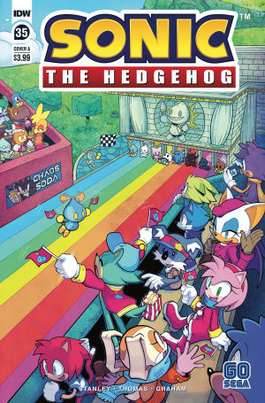 Every IDW Sonic Issue — option 35