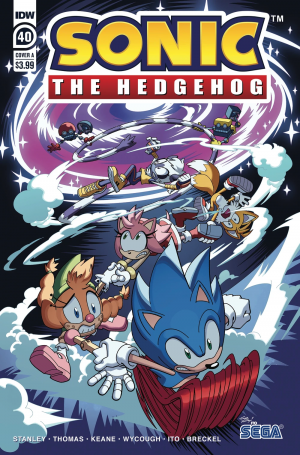 Every IDW Sonic Issue — option 40