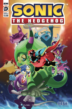 Every IDW Sonic Issue — option 41
