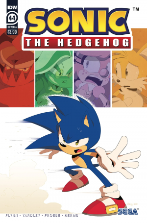 Every IDW Sonic Issue — option 44