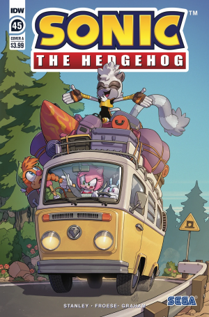 Every IDW Sonic Issue — option 45
