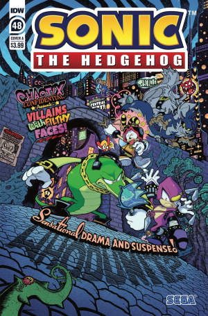 Every IDW Sonic Issue — option 48