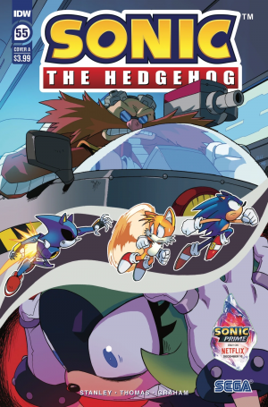 Every IDW Sonic Issue — option 55