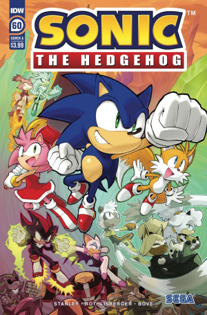 Every IDW Sonic Issue — option 60
