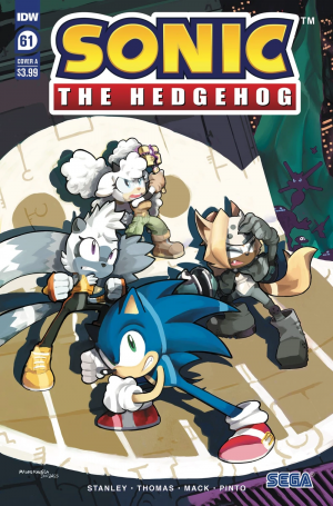 Every IDW Sonic Issue — option 61