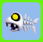 90 Fish Bones — Super Mario Maker 3 Course Element Wish List (WIP) option 204