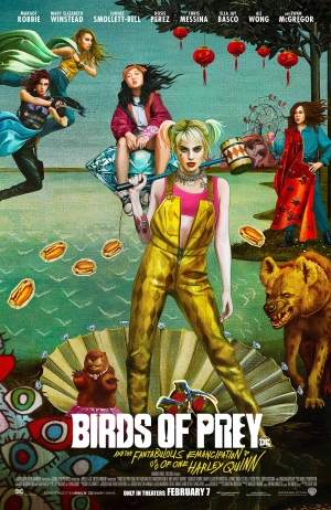 Birdsofpreytheatricalposter — Todos os Filmes de Super Heróis (+120) option 27