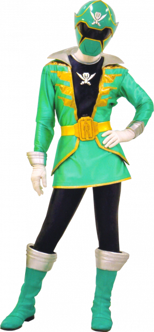 Gokai Greenf — All Super Sentai/Power Rangers Forms option 489